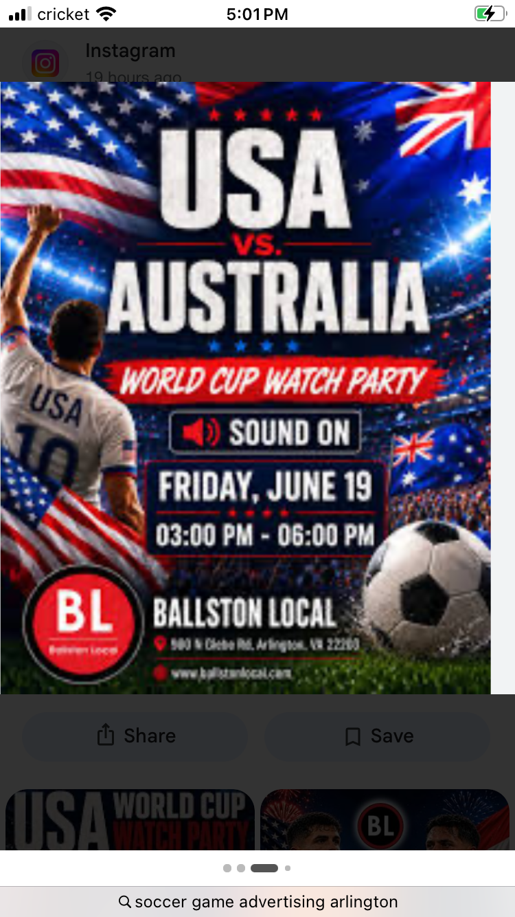 FIFA World Cup 2026 — USA vs Australia